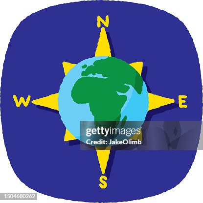 Globe Compass Doodle 4 Globe Compass Doodle 4