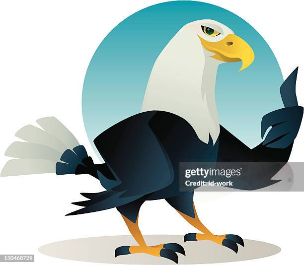 soon eagle - hawk stock illustrations