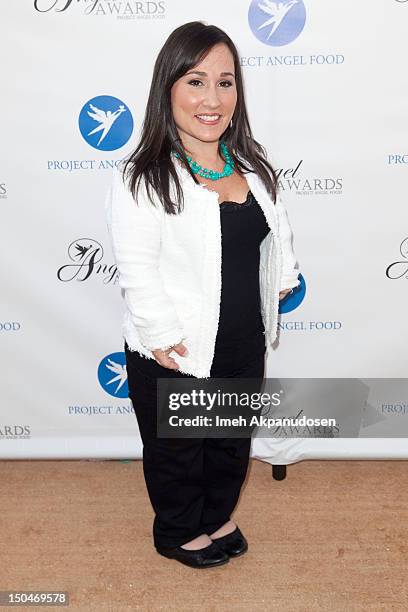 Actress Meredith Eaton attends Project Angel Food's 17th Annual Angel Awards at Project Angel Food on August 18, 2012 in Los Angeles, California.