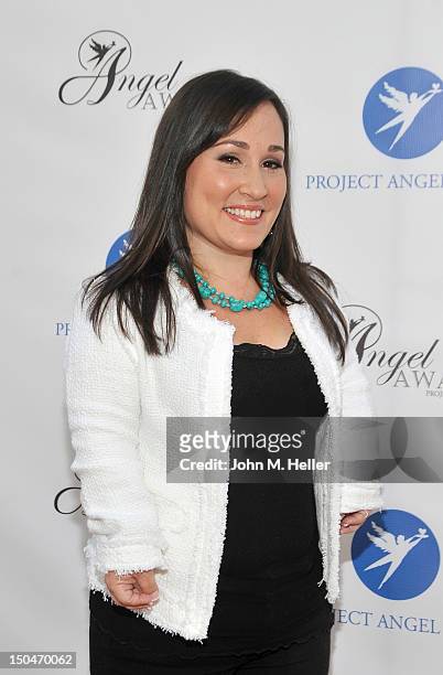 Actress Meredith Eaton attends the 17th Annual Angel Awards at Project Angel Food on August 18, 2012 in Los Angeles, California.