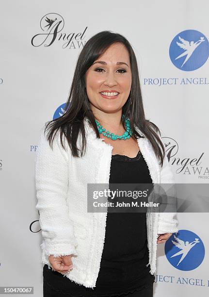 Actress Meredith Eaton attends the 17th Annual Angel Awards at Project Angel Food on August 18, 2012 in Los Angeles, California.