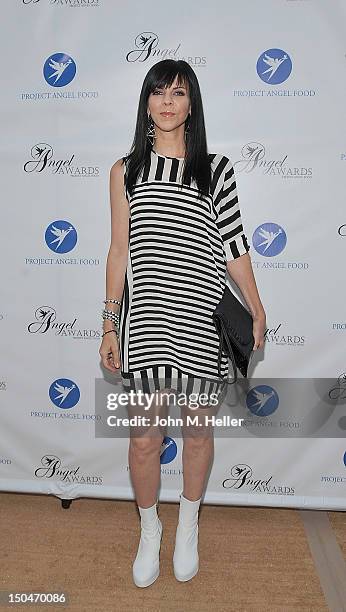 Costume Designer Mila Hermanovski attends the 17th Annual Angel Awards at Project Angel Food on August 18, 2012 in Los Angeles, California.