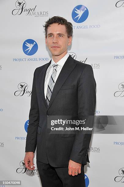 Actor Brian Dietzen attends the 17th Annual Angel Awards at Project Angel Food on August 18, 2012 in Los Angeles, California.