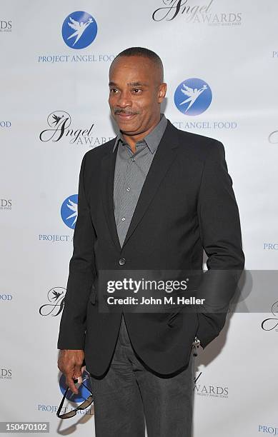 Actor Rocky Carroll attends the 17th Annual Angel Awards at Project Angel Food on August 18, 2012 in Los Angeles, California.