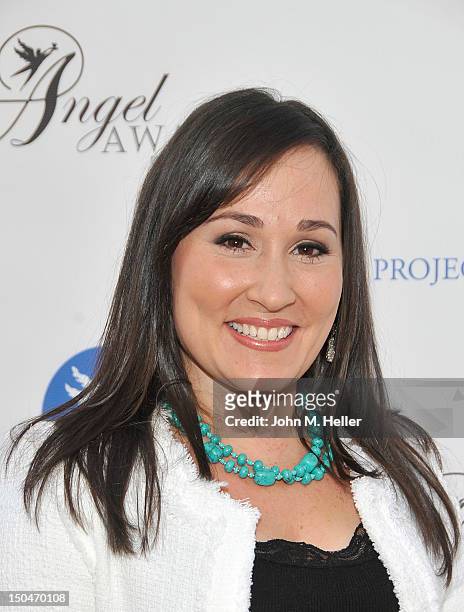 Actress Meredith Eaton attends the 17th Annual Angel Awards at Project Angel Food on August 18, 2012 in Los Angeles, California.