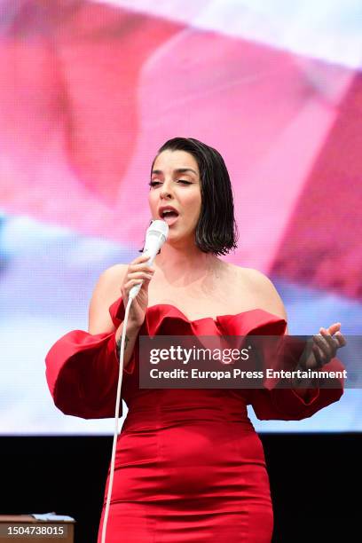 Ruth Lorenzo attends the big party held by US Ambassador Julissa Reynoso at the Las Ventas bullring on the occasion of the 247th anniversary of US...