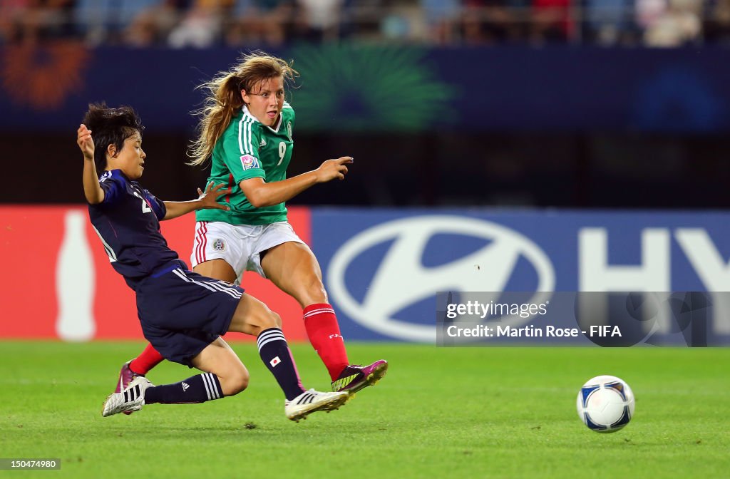 Japan v Mexico: Group A - FIFA U-20 Women's World Cup Japan 2012