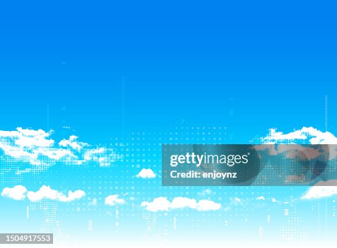 Cloud computing data vector Cloud computing data vector