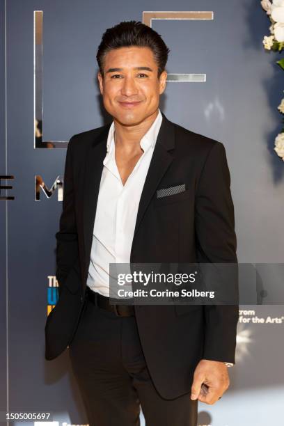 Mario Lopez attends the United Ukrainian Ballet performance of "Giselle" at the Segerstrom Center For The Arts on June 29, 2023 in Costa Mesa,...