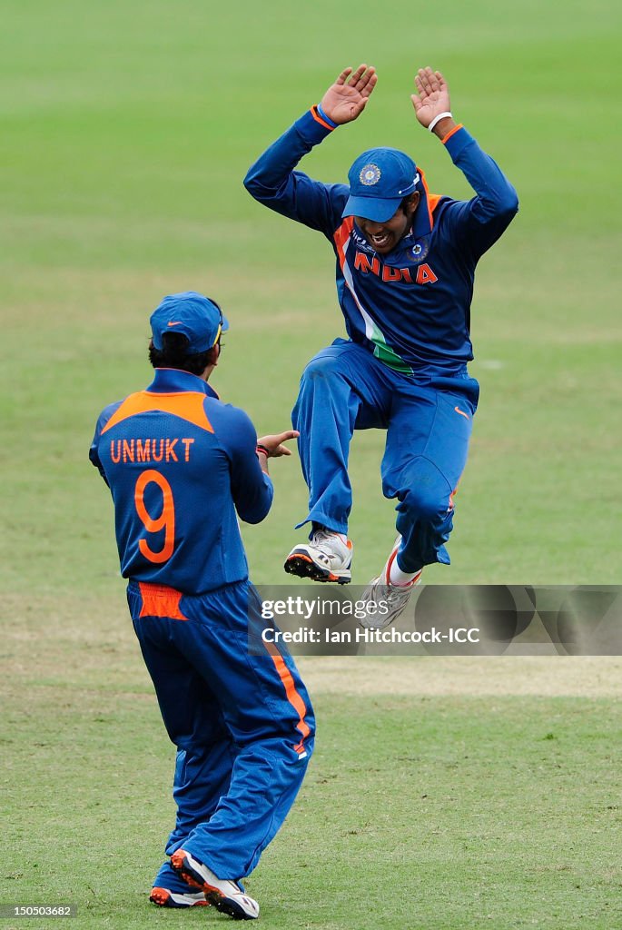 ICC U19 Cricket World Cup 2012 - Quarter Final: India v Pakistan