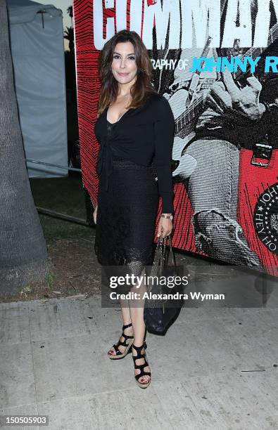 Joe Champa at The 8th Annual Johnny Ramone Tribute held at The Hollywood Forever Cemetery on August 19, 2012 in Hollywood, California.