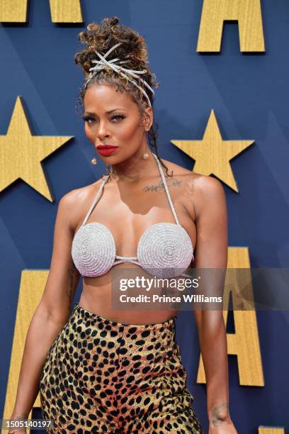 Eva Marcille arrives to the 2023 BET Awards at Microsoft Theater on June 25, 2023 in Los Angeles, California.