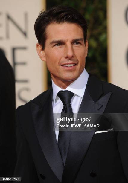 Actor Tom Cruise arrives at the 66th Annual Golden Globe Awards held at the Beverly Hilton Hotel on January 11, 2009 in Beverly Hills, California....