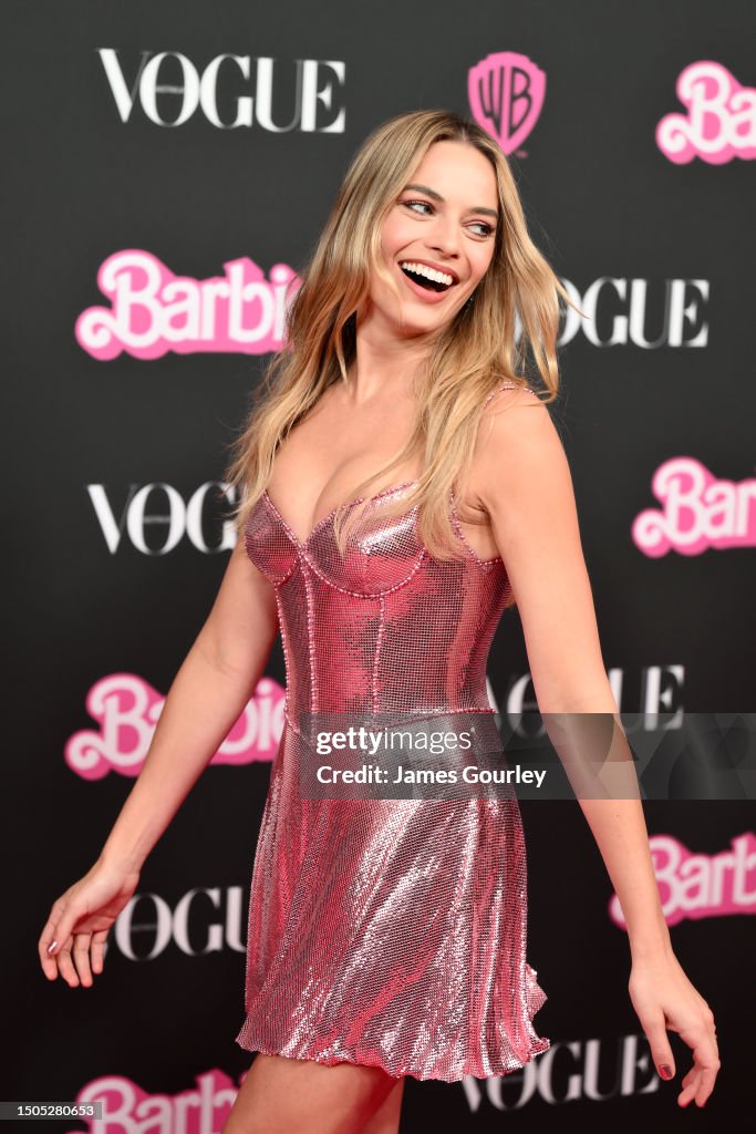 Celebrities Attend "Barbie" Celebration Party
