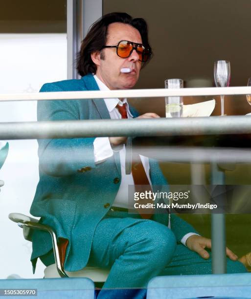 Jonathan Ross attends day 2 of Royal Ascot 2023 at Ascot Racecourse on June 21, 2023 in Ascot, England.