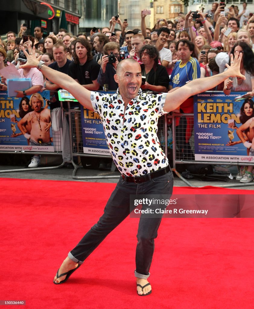 "Keith Lemon: The Film" - World Premiere