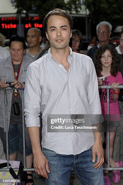 Nikolai Kinski attends the 'First Step Awards 2012' in the Stage Theater Potsdamer Platz on August 20, 2012 in Berlin, Germany.