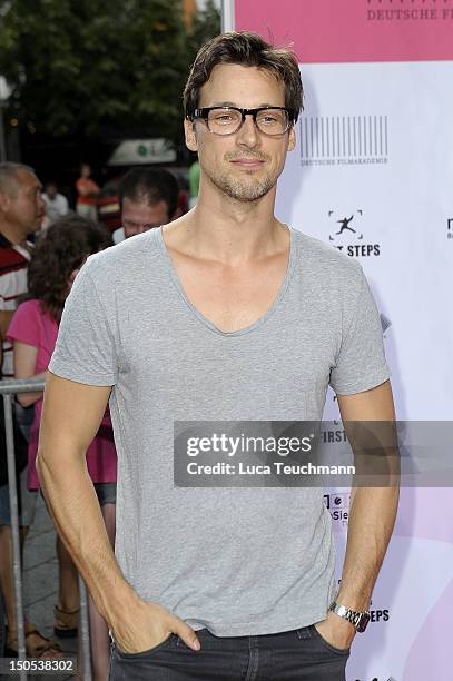 Florian David Fitz attends the 'First Step Awards 2012' in the Stage Theater Potsdamer Platz on August 20, 2012 in Berlin, Germany.