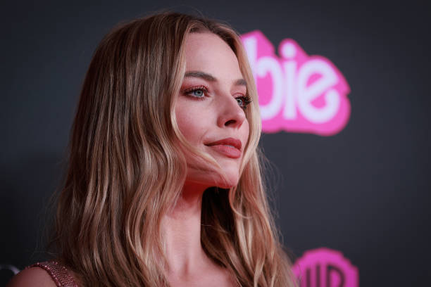 Margot Robbie attends the "Barbie" Celebration Party at Museum of Contemporary Art on June 30, 2023 in Sydney, Australia. "Barbie", directed by Greta...