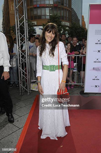 Fritzi Haberlandt attends the 'First Step Awards 2012' in the Stage Theater Potsdamer Platz on August 20, 2012 in Berlin, Germany.
