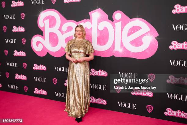 Greta Gerwig attends the "Barbie" Celebration Party at Museum of Contemporary Art on June 30, 2023 in Sydney, Australia.