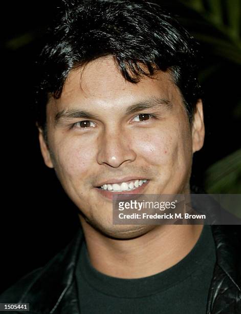 Actor Adam Beach attends the Lili Claire Foundation's 5th Annual Benefit "Helping Kids Fly Higher' Auction and Dinner at the Beverly Hilton Hotel on...