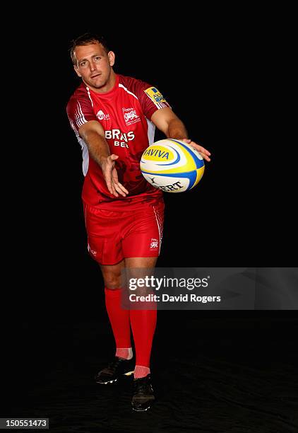 Jonathan Mills of London Welsh poses during the Aviva Premiership Season Launch 2012-2013 at Twickenham Stadium on August 20, 2012 in London, England.