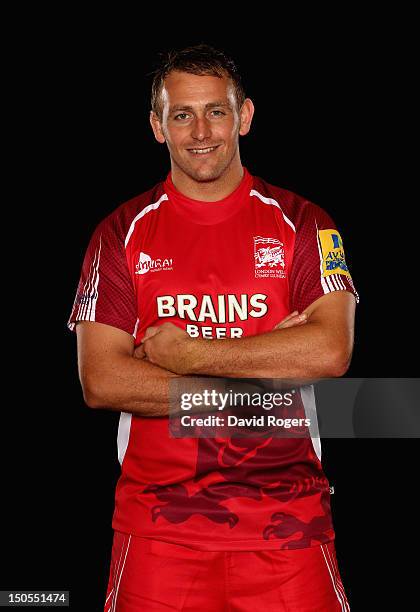 Jonathan Mills of London Welsh poses during the Aviva Premiership Season Launch 2012-2013 at Twickenham Stadium on August 20, 2012 in London, England.