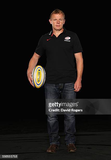 Mark McCall, Director of Rugby at Saracens poses during the Aviva Premiership Season Launch 2012-2013 at Twickenham Stadium on August 20, 2012 in...