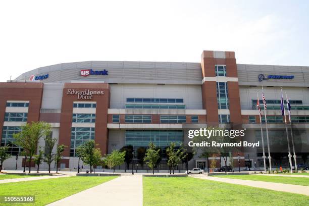 Edward Jones Dome, home of the St. Louis Rams, in St. Louis, Missouri on AUGUST 04, 2012.