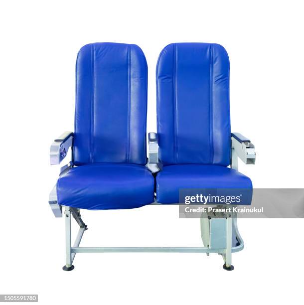 airplane seat. clipping path - seat stock pictures, royalty-free photos & images