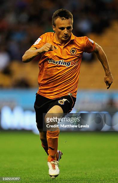 Slawomir Peszko of Wolverhampton Wanderers in action during the npower Championship match between Wolverhampton Wanderers and Barnsley at Molineux on...