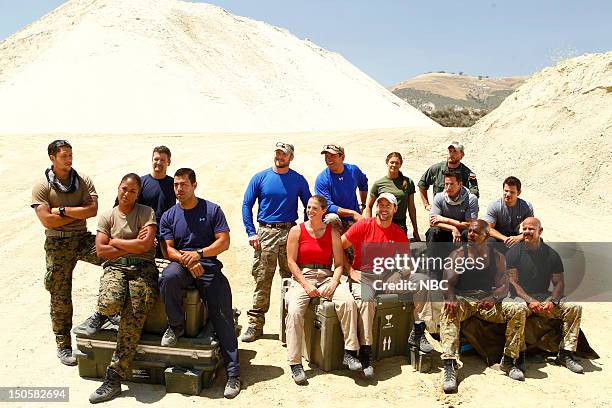 Episode 103 -- Pictured: Talon Smith, Todd Palin, Chris Kyle, Dean Cain, Eve Torres, Grady Powell, Laila Ali, JW Cortes, Picabo Street, Brent...