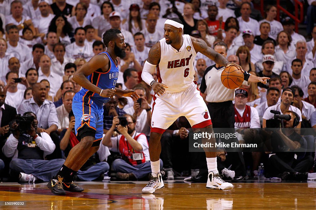 Oklahoma City Thunder v Miami Heat - Game Four