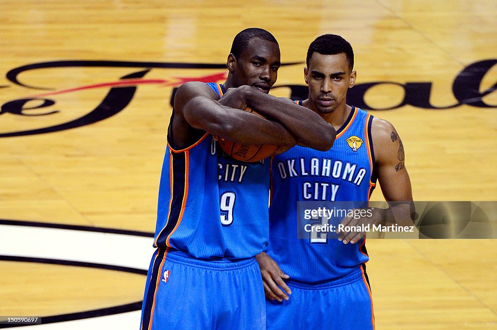 Oklahoma City Thunder v Miami Heat - Game Three