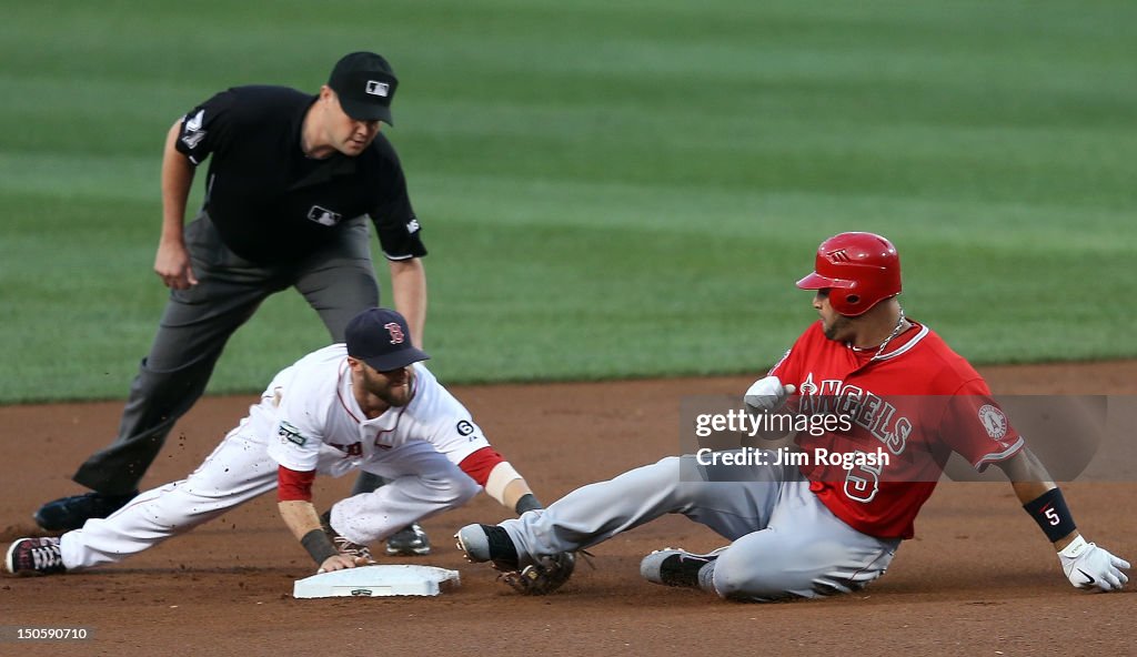 Los Angeles Angels of Anaheim v Boston Red Sox