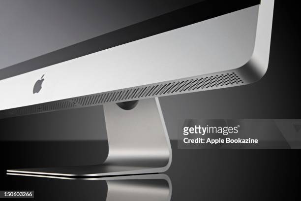 Close-up of an Apple iMac, session for Apple Bookazine taken on September 7, 2011.