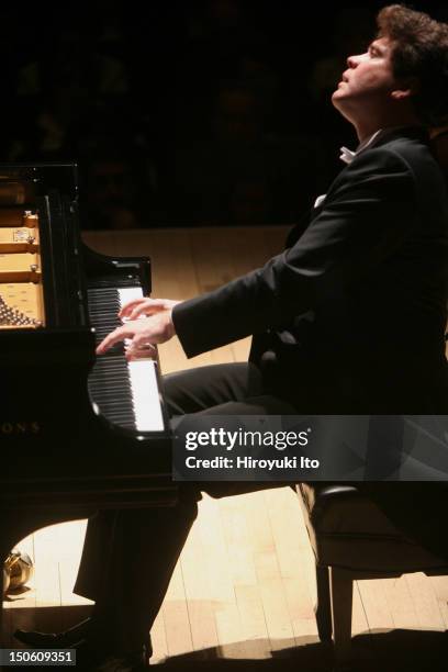 Denis Matsuev performing the music of Tchaikovsky, Rachmaninoff and Mussorgsky at Carnegie Hall on Sunday night, February 21, 2010.