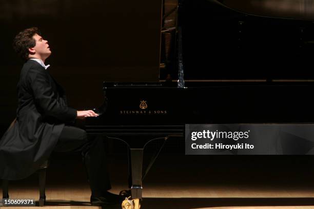 Denis Matsuev performing the music of Tchaikovsky, Rachmaninoff and Mussorgsky at Carnegie Hall on Sunday night, February 21, 2010.