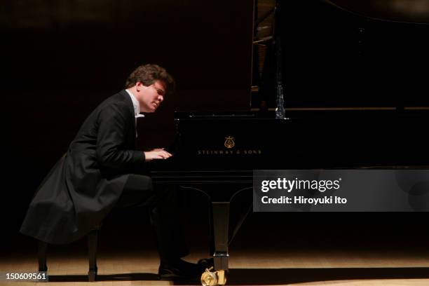 Denis Matsuev performing the music of Tchaikovsky, Rachmaninoff and Mussorgsky at Carnegie Hall on Sunday night, February 21, 2010.