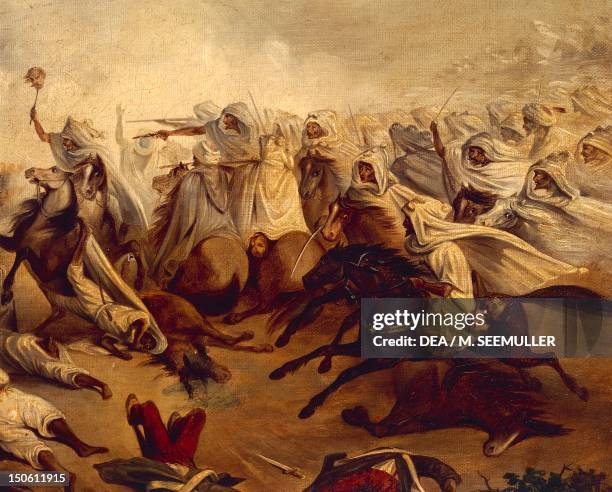 Constantine, the Algerian attack, November 1837. Colonial wars, Algeria, 19th century.