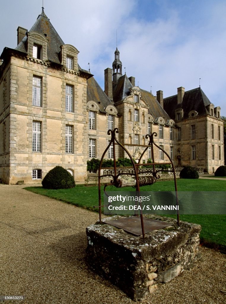 View of Chateau de Saint-Loup sur Thouet