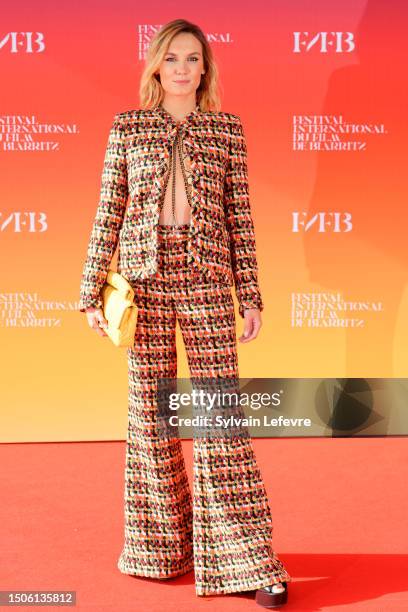 Ana Girardot attends the 1st "Nouvelles vagues" International Biarritz Film Festival - Day Three on June 30, 2023 in Biarritz, France.