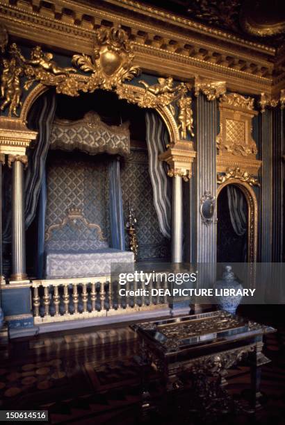 One room in Drottningholm Palace . Sweden, 17th century.