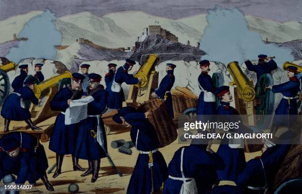 Siege of Belfort. Franco-Prussian War, France, 19th century.