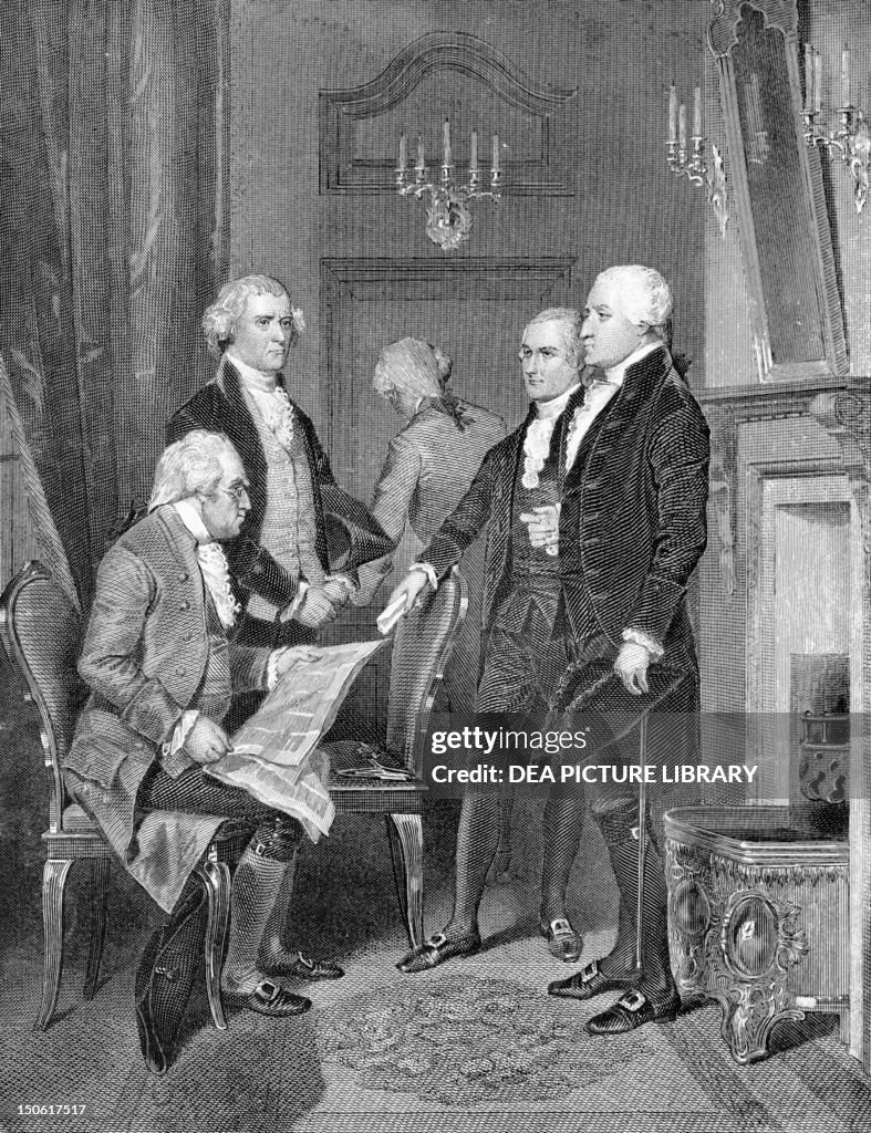 Members of George Washington's first cabinet
