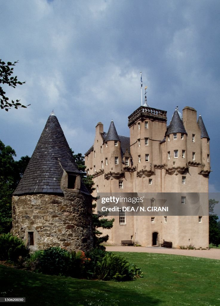 View of the Castle Craigievar
