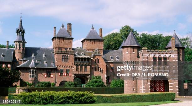 Castle De Haar by architect Pierre Cuypers. The Netherlands.