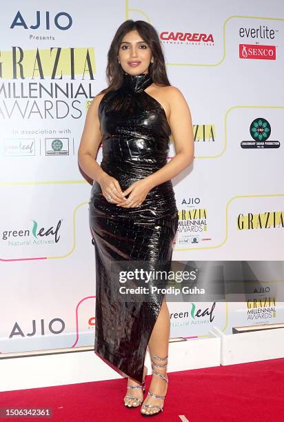 June 30 : Bhumi Pednekar attends the 'Grazia Millennial Awards' on June 30, 2023 in Mumbai, India.