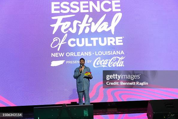 Deon Cole speaks onstage during day 1 of the 2023 ESSENCE Festival Of